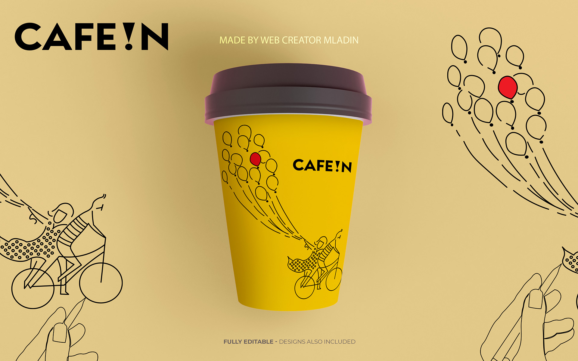 Cafein — Cup Design