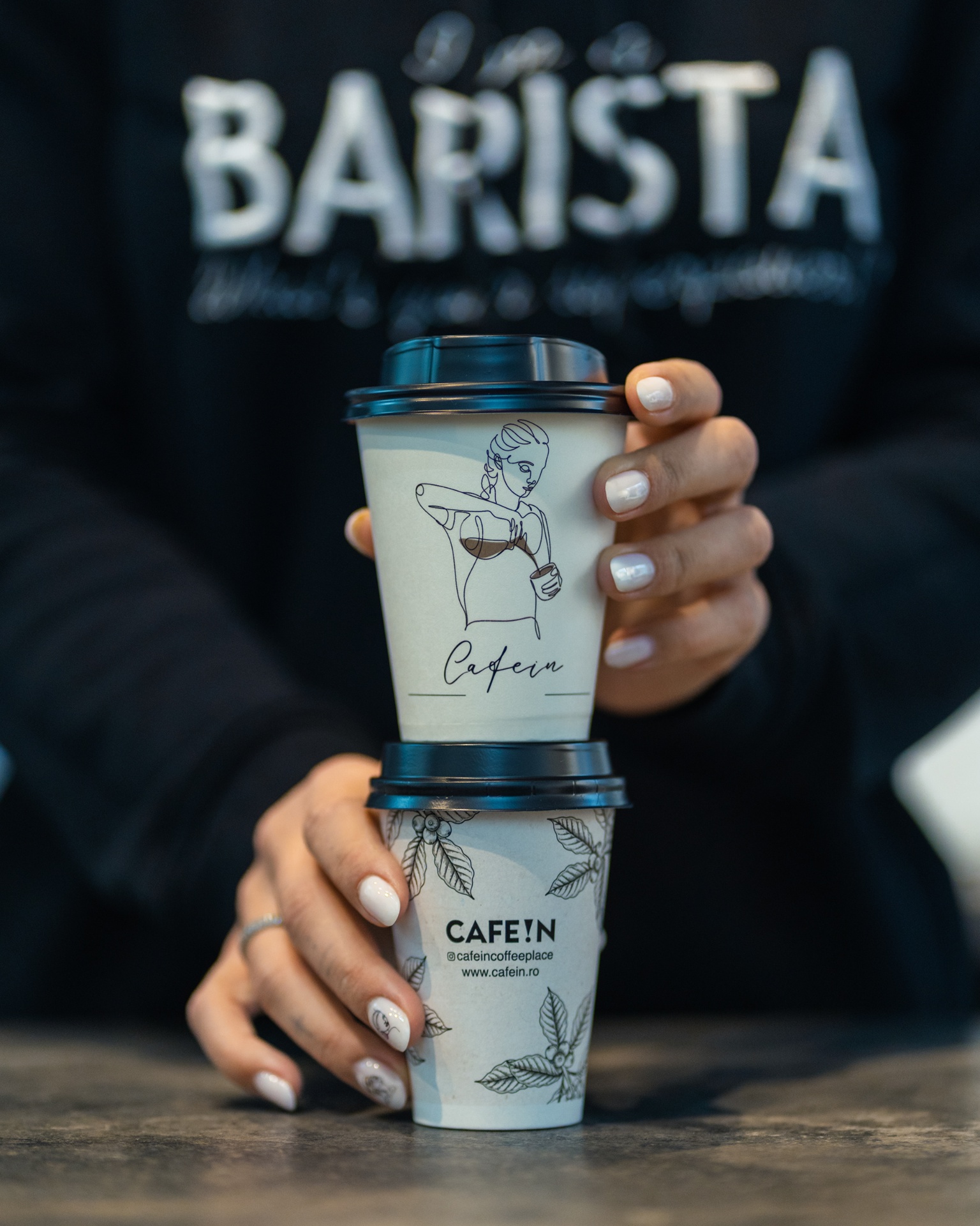 Cafein Stacked Cups